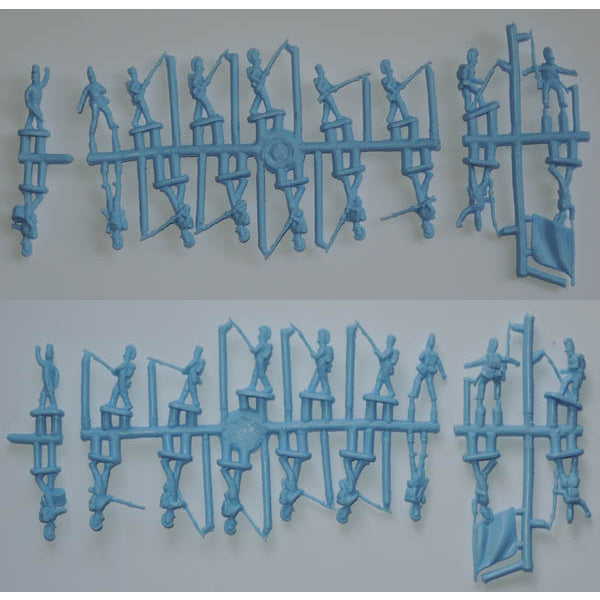 1/72 Napoleonic Bavarian Infantry in Attack (STR)
