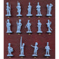 1/72 Napoleonic Bavarian Infantry at Ease (STR)