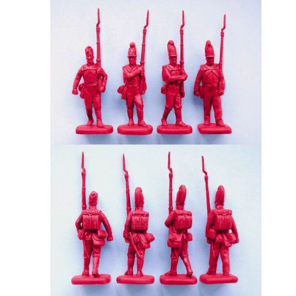 1/72 Napoleonic Bavarian Infantry on the March (STR)