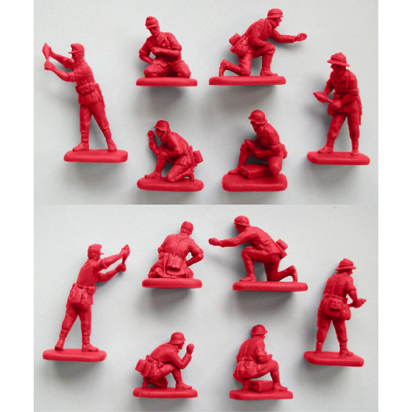 1/72 WWII - Africa Corps Mortar Squad (STR)