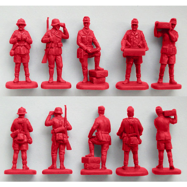 1/72 WWII - Africa Corps Mortar Squad (STR)