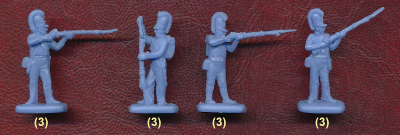 1/72 Napoleonic Bavarian Infantry Firing Line (STR)