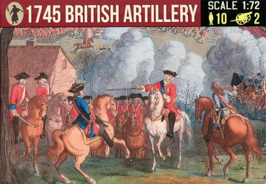 1/72 British Artillery 1745 (STR)