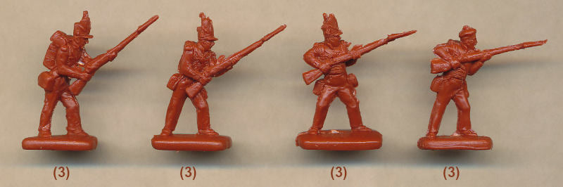 1/72 Post Napoleonic - British Infantry in square (1812-1816)