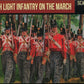 1/72 Napoleonic - British Light Infantry on the March (STR)