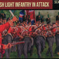 1/72 Napoleonic - British Light Infantry in Attack (STR)