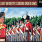1/72 Napoleonic British Light Infantry Standing Order Arms (STR)