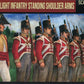 1/72 Napoleonic British Light Infantry Standing Shoulder Arms (STR)
