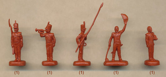 1/72 Napoleonic British Light Infantry Standing Shoulder Arms (STR)