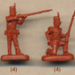 1/72 Napoleonic British Light Infantry Shooting Line (STR)