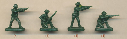 1/72 Early WWII US Infantry in Defense (STR)