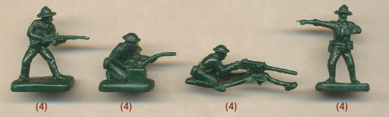 1/72 Early WWII US Infantry in Defense (STR)