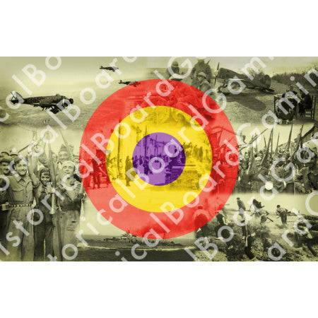 HBG Battle Labels-Republican Spain Montage w/ Roundel