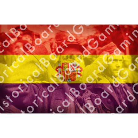 HBG Battle Labels-Republican Spain w/ Art