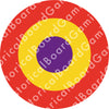 HBG Battle Labels-Republican Spain Roundel