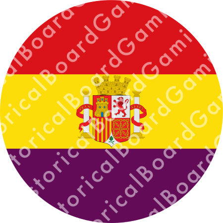 HBG Battle Labels-Republican Spain Flag Roundel