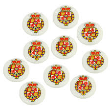 Premium Printed Napoleonic Spanish Coast of Arms (x10)