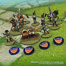 Premium Printed Napoleonic American Shield (x10)