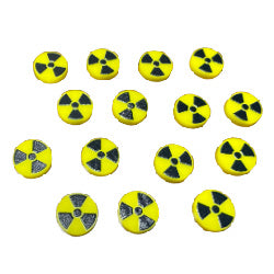 Premium Printed Radiation Tokens (10)