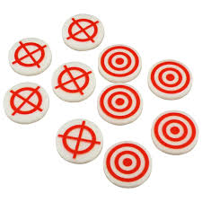 Premium Printed Target & Aim Tokens (10)