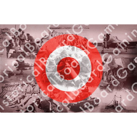 HBG Battle Labels-Turkey Montage w/ Roundel