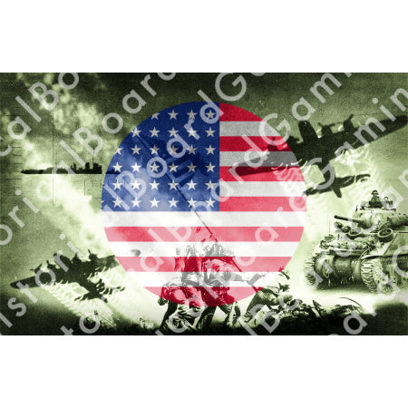 HBG Battle Labels-United States C Montage w/ Roundel