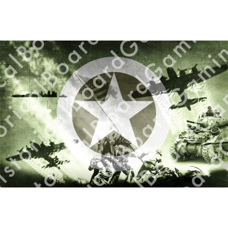 HBG Battle Labels-United States D Montage w/ Roundel