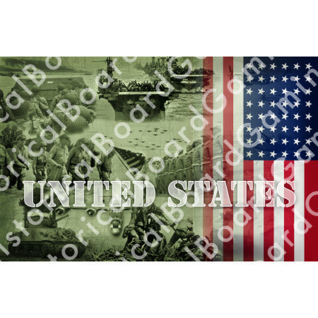 HBG Battle Labels-United States w/ Flag