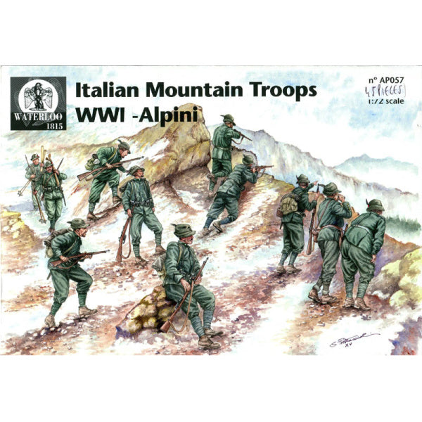 1/72 WWI Italian Infantry Mountain "Alpini" (WAT)