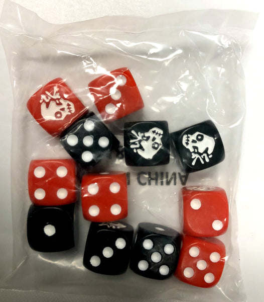 Zombie Combat Dice (12/pk)