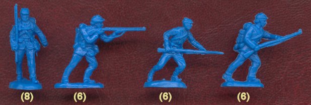1/72 ACW 1861 Union Infantry Box (Call to Arms)