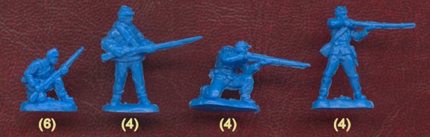 1/72 ACW 1861 Union Infantry Box (Call to Arms)