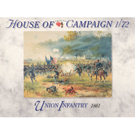 1/72 ACW 1861 Union Infantry Box (Call to Arms)