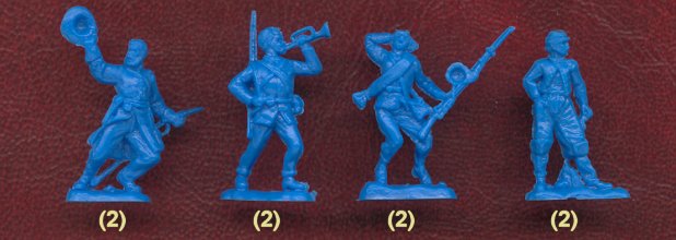 1/72 ACW 1861 Union Infantry Box (Call to Arms)