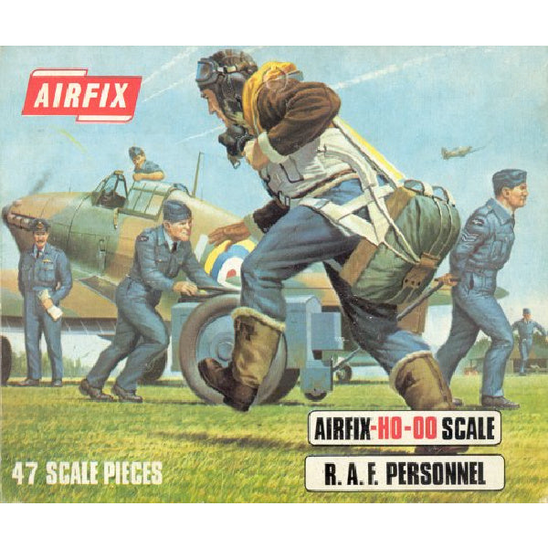 1/76 British WWII R.A.F. Personnel Box (Airfix)