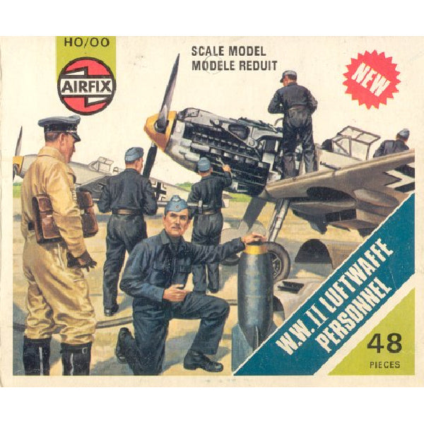 1/76 German WWII Luftwaffe Personnel Box (Airfix)