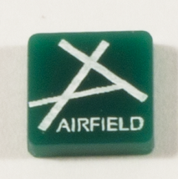 Airfield Acrylic Marker 1/2" UV Printed Game Token (x10)