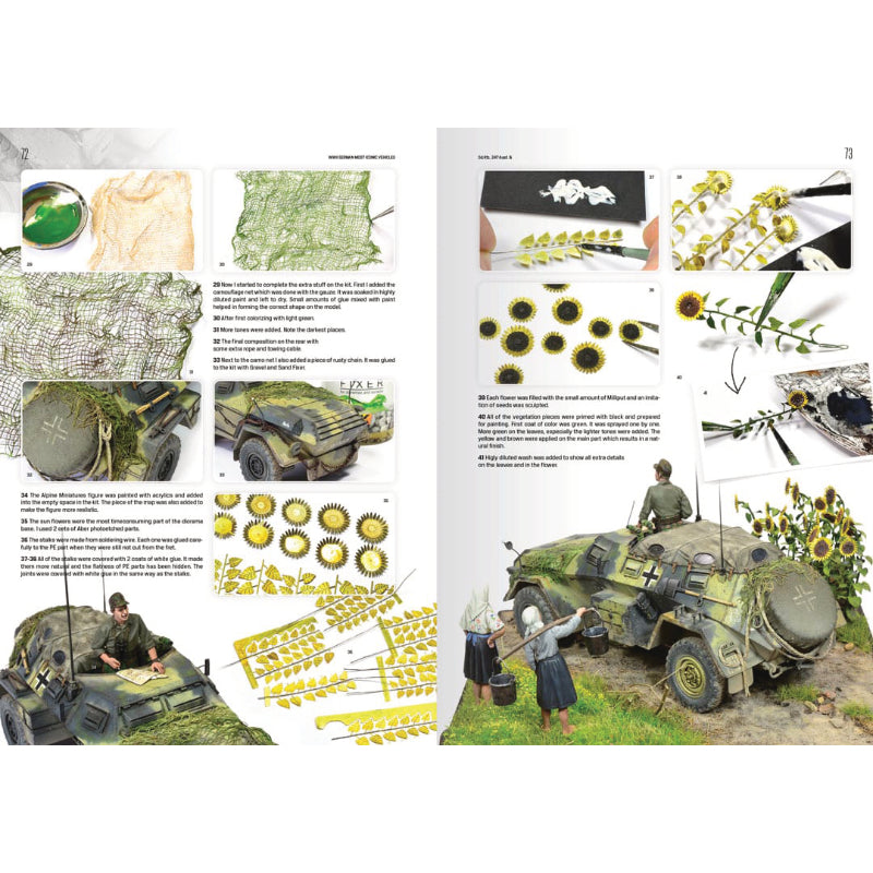 WWII German Most Iconic SS Vehicles Vol. 1 Book