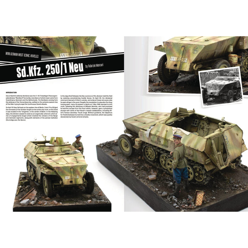 WWII German Most Iconic SS Vehicles Vol. 1 Book