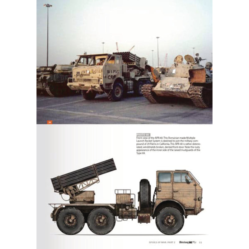 Spoils of War 1991 Gulf War Vol.2: Iraqi Hardware Captured by US & British Armies Book