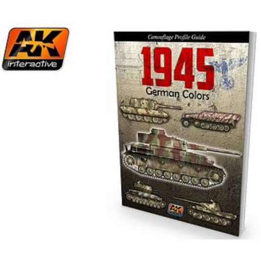 1945 German Colors Camouflage Profile Guide Book