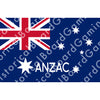 HBG Battle Labels-ANZAC Flag (1908-P)