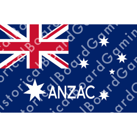 HBG Battle Labels-ANZAC Flag (1908-P)
