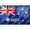 HBG Battle Labels-ANZAC Flag w/ Art