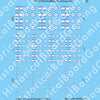 Decal Sheet, Argentina GW-1985