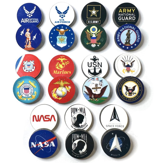 U.S. Armed Forces Marker Set (11/Set)