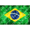 HBG Battle Labels-Brazil Flag w/ Art