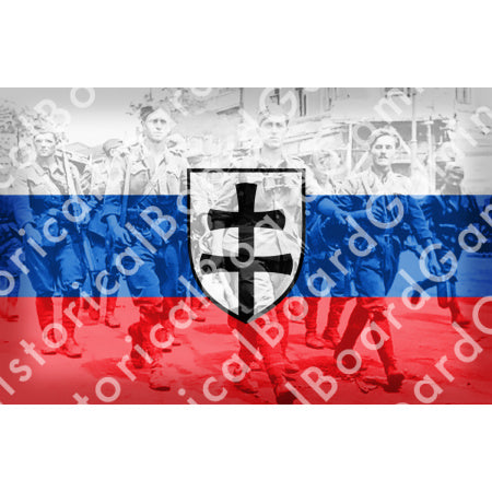HBG Battle Labels-Slovakia Flag w/ Art