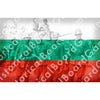 HBG Battle Labels-Bulgaria Flag w/ Art