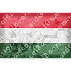 HBG Battle Labels-Hungary Flag w/ Art